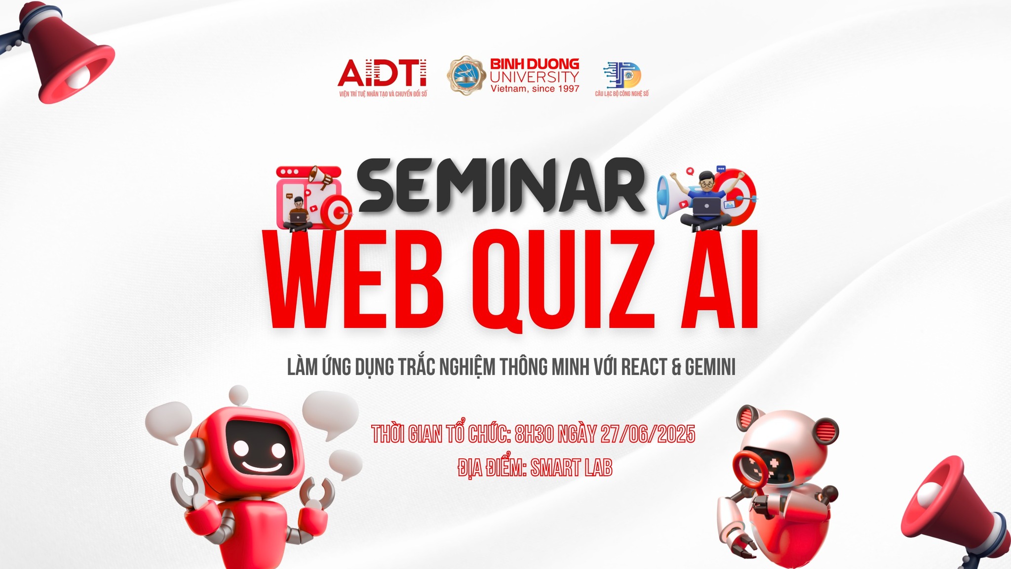 THÔNG BÁO ĐĂNG KÝ THAM DỰ WORKSHOP